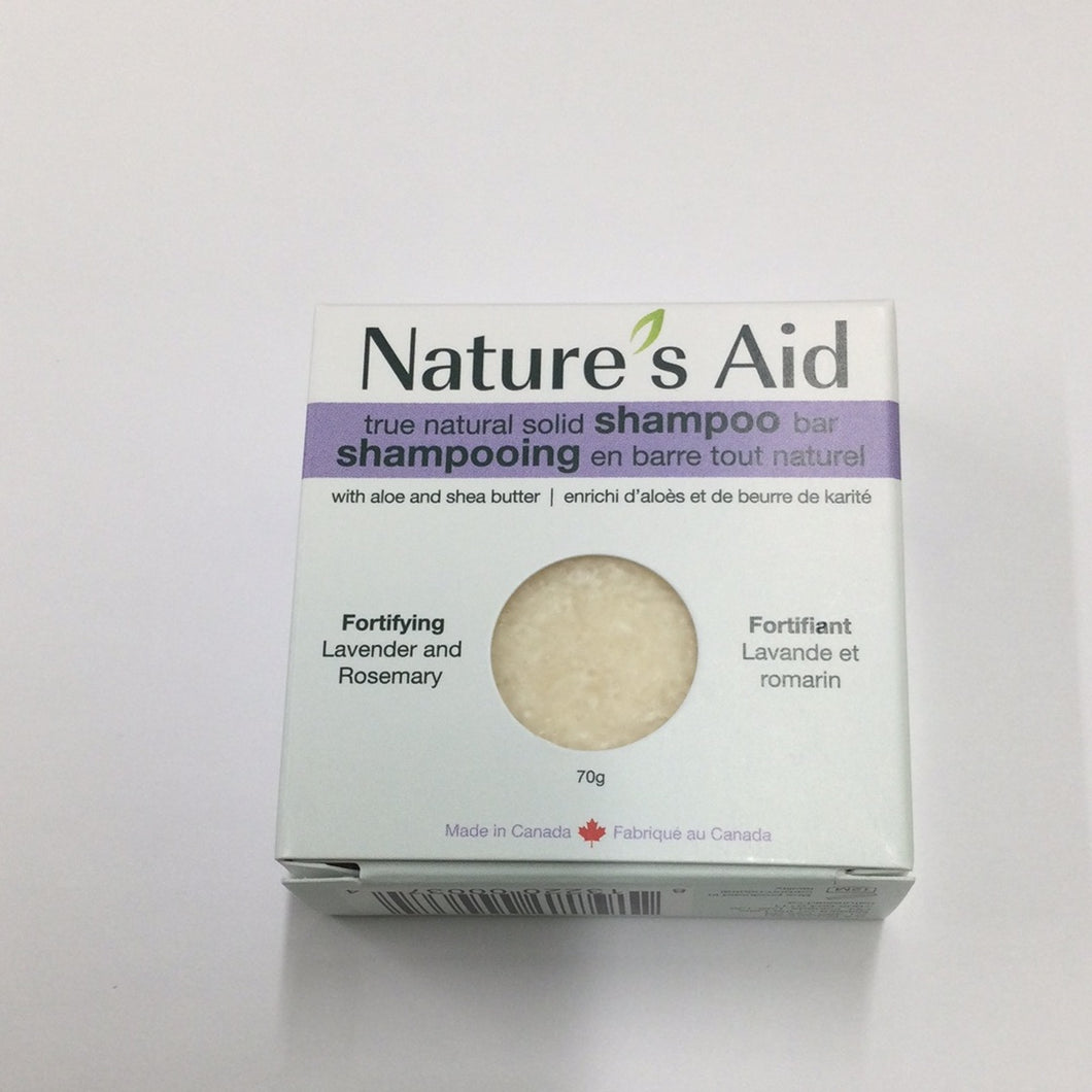 Nature’s Aid True Natural Solid Energizing Shampoo Bar