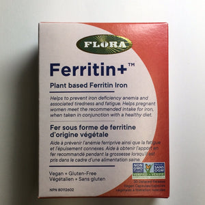 Flora Ferritin+ Plant Based Ferritin Iron