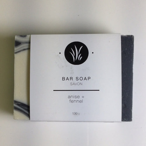 All Things Jill Black Licorice Bar Soap