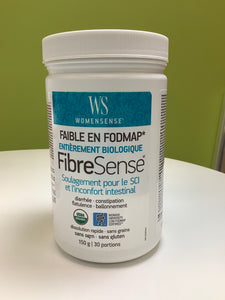 WomenSense all organic fibersense relief for IBS and intestinal discomfort
