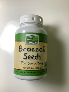 Now Real Food Broccoli Seeds For Sprouting