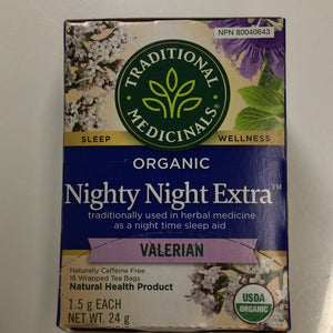 Traditional Medicinals Organic Nighty Night Valerian Tea