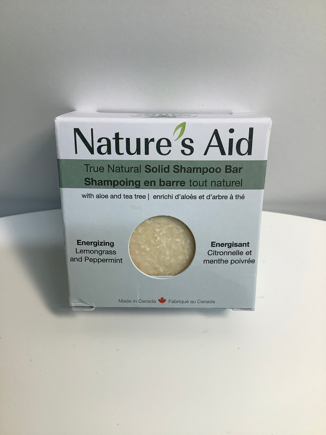 Nature’s Aid True Natural Solid Energizing Shampoo Bar