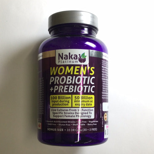 NAKA Platinum Women’s Probiotic + Prebiotic Capsules