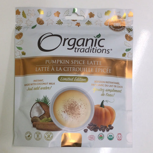 Organic Traditions Pumpkin Spice Latte Limited Edition Mix