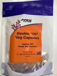 Now Double “00” Veg Capsules