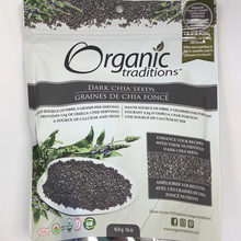 Load image into Gallery viewer, Organic Traditions Dark Chia Seeds