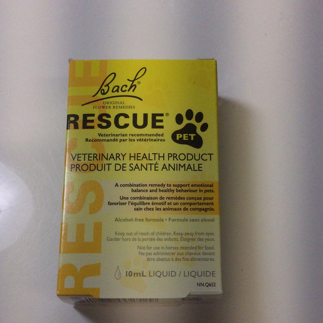 Bach Original Flower Remedies Rescue PET *for Animal use only