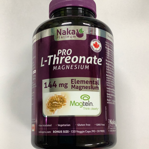 Naka Pro L-Threonate Magnesium Bonus Size
