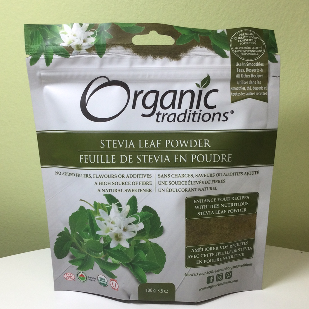Organic Traditions Stevia Leaf Powder