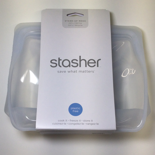 Stasher Silicone Plastic Free stand-Up MEGA Bag