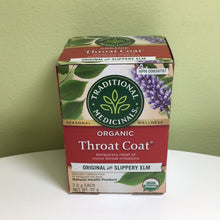 Load image into Gallery viewer, Traditional Medicinals Organic Throat Coat Tea