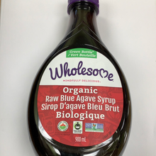 Load image into Gallery viewer, Wholesome Organic Raw Blue Agave Syrup