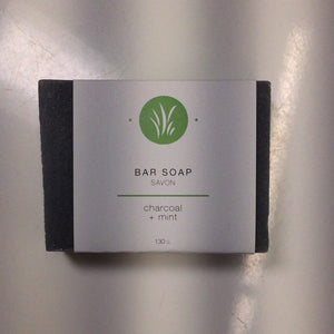 All Things Jill Charcoal + Mint Bar Soap