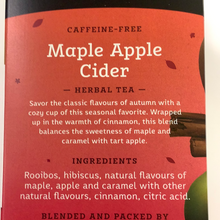 Load image into Gallery viewer, Stash Maple Apple Cider Tea