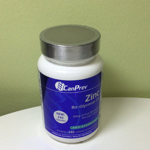 CanPrev Zinc Bisglycinate 25