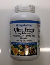 Load image into Gallery viewer, Omega Factors Ultra Prim Evening Primrose Oil