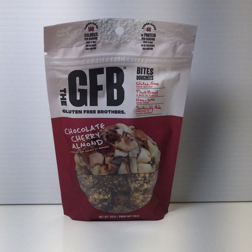 The GFB Gluten-Free Brothers “Bites” Chocolate Cherry Almond
