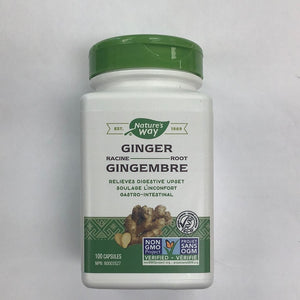 Nature’s Way Ginger Root Capsules