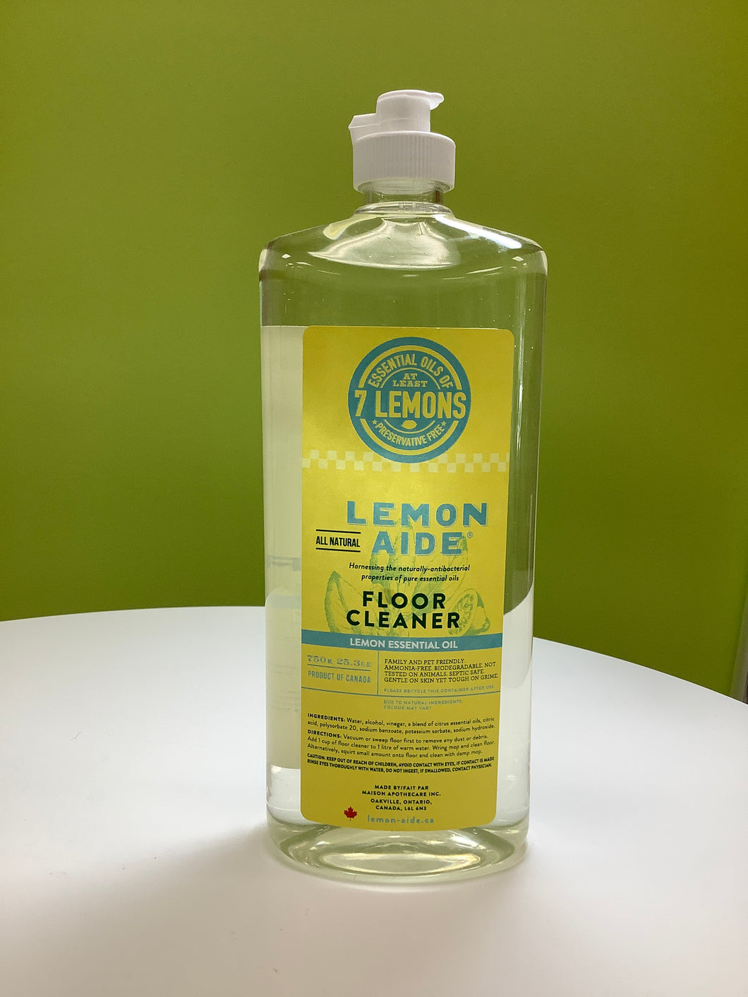 Lemon Aide REFILLABLE Floor Cleaner