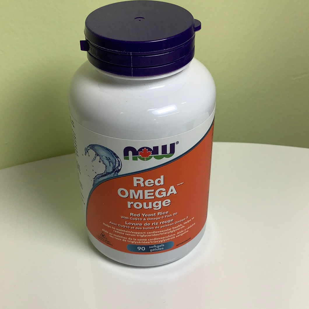 Now Red Omega Softgels