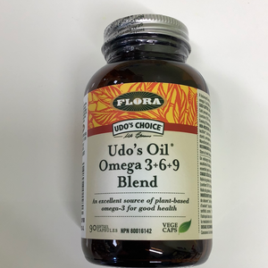 Flora Udo’s Oil Omega 3+6+9 Blend Softgels
