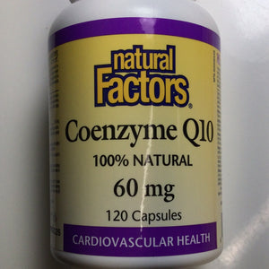Natural Factors Coenzyme Q10 60mg