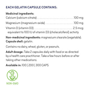 Sisu Calcium & Magnesium 1:1  200’s