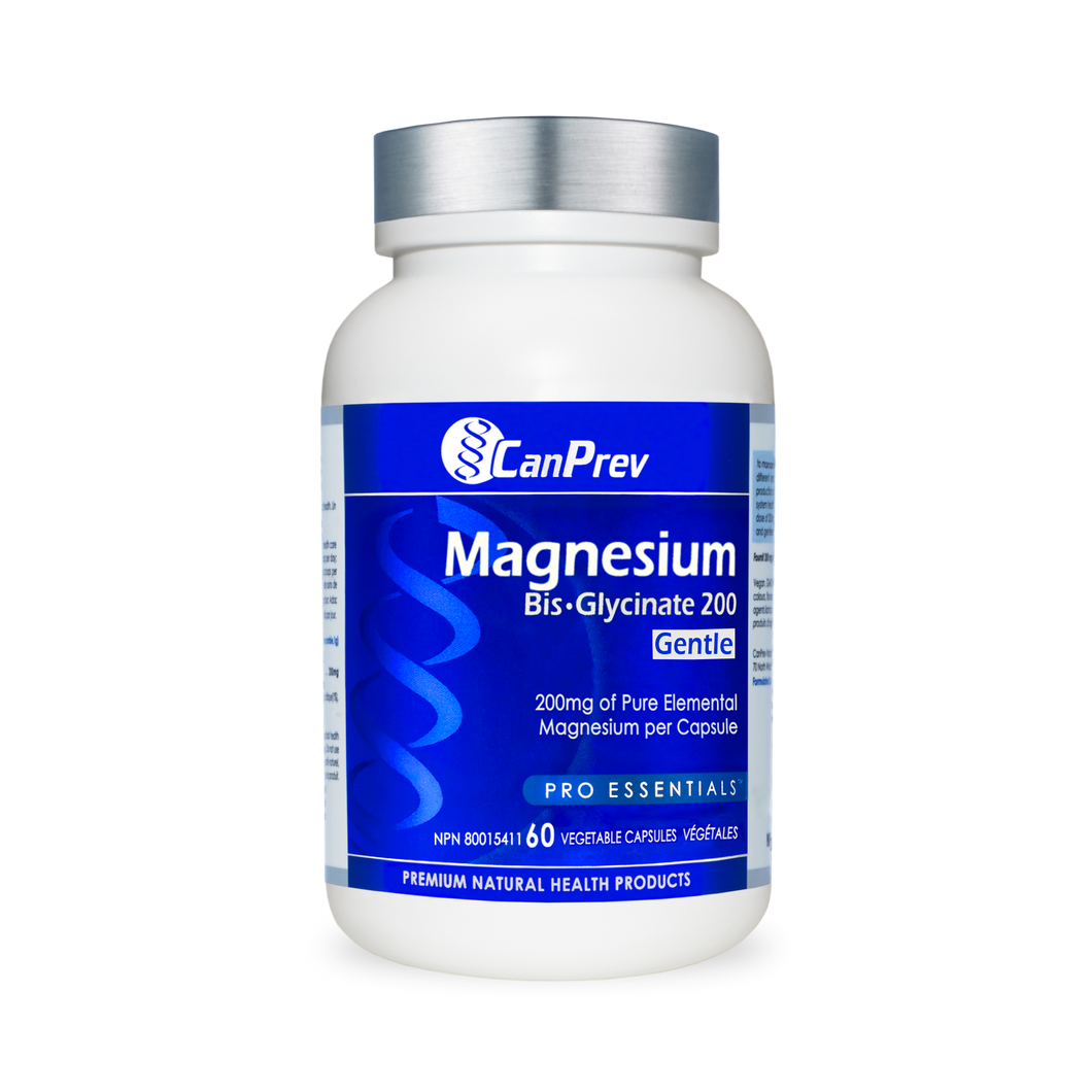 CanPrev Magnesium Bisglycinate 60’s